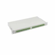 Tiroir 19" coulissant 1U 12FO LC/UPC G.657A2 Couleurs - Assemblé