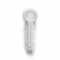 Pontet cheville rond blanc TED® Ø6-7mm - Quantité 200