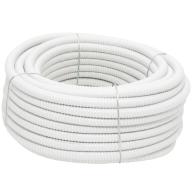 Gaine fendue TED Ø18mm blanche Rouleau de 30m