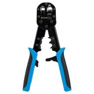 Pince à sertir RJ45 et RJ11/12 2-en-1 : sertissage et coupe