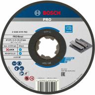 Disque à tronçonner Bosch X‑LOCK 125mm – Standard Metal A30SBF (Ø2,5mm, moyeu 22,23mm)