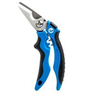 Pince coupante ergonomique 3 en 1: câble, kevlar et fils souples - 180mm