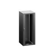 Baie 19" 42U noire 800 x 800 soudée (charge 500 Kg) - Infrastructure 19 pouces professionnelle