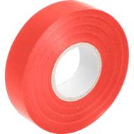 Ruban isolant - 19mm x 25m - Coloris rouge