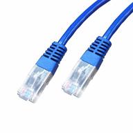 Cordon RJ45 CAT6 UTP AWG26 bleu Lg 1m