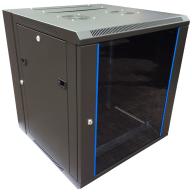 UPTEC - Coffret mural pivotant 19" 12U 600mm - 3 parties - Infrastructure 19 pouces professionnelle