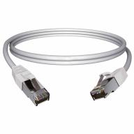 Cordon RJ45 F/UTP Cat6A LSZH gris – 50,0 m