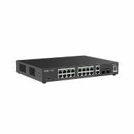Switch Gigabit 20 ports dont 16 PoE+(250W) et 2 combo - Administrable cloud