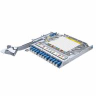 Cassette Lisa splicing ouv gauche 24FO 12 LC/UPC G.652D SM H+S