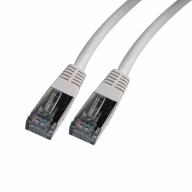 Cordon RJ45 CAT6 FTP AWG26 LSZH blanc Lg 1m
