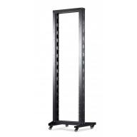 UPTEC - Bâti rack 42U (baie) - 2 montants 19" - 300kg max - mobile