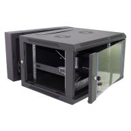 UPTEC - Coffret mural pivotant 19" 6U 600mm - 3 parties - Infrastructure 19 pouces professionnelle