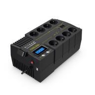 NITRAM - Onduleur "brique" 1200VA 720W - FRx8 - PB1200LCD