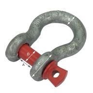 Manille lyre HR à axe vissé 11mm - 7/16"