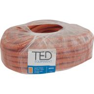 Gaine fendue orange - Rouleau de 30m - Diamètre 18mm