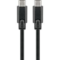 Cordon USB-C 3.2 Gen1x1 - 5Gbps - SuperSpeed - 60W - 0.5m