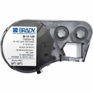 Étiquettes non-adhésives BRADY BMP51/M511 B-109 - 19,05 x 76,20mm Noir sur blanc - Boite de 80