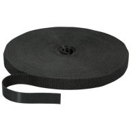 Bobine VELCRO 20mm - 25m - en polyamide - noir