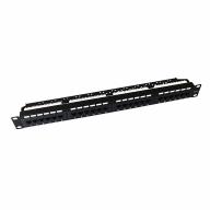 Panneau brassage RJ45 24 ports 1U équipé CAT6 UTP HSD