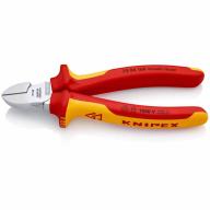 Pince coupante de côté isolée 1000V KNIPEX - Lg 160mm