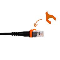 PatchClip - orange (boite de 50)