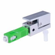 Adaptateur fibre nue SC/APC SM vert