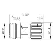 Transition 4.3/10 femelle - N mâle