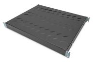 Etagère rack ajustable 19" P450/600mm 1U noir