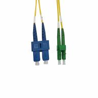 Cordon FO Duplex monomode G.657A2 LC/APC-SC/PC Lg 1m