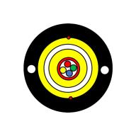 Câble FTTH Abonnés Extérieur 1FO - 250µm - 1000m