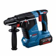 Perforateur sans fil compact BOSCH GBH 18V-24 C 2x4Ah chambre télécom