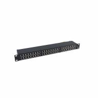 Panneau de brassage RJ45 48 ports 1U équipé CAT6 STP HSD