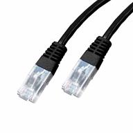 Cordon RJ45 CAT6 UTP Noir Lg 1,5m