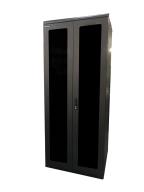 UPTEC - Baie 19" 37U 800x800 (charge 800Kg) porte avant double vitrée