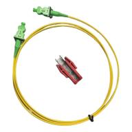 Jarretière splx SCAPC-SCAPC G657A2 - 2 connecteurs sécurisés-7.5m