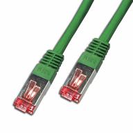 Cordon RJ45 CAT6 SSTP AWG26 LSZH vert Lg 0, 50m