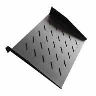 Etagère rack fixe P300mm 2U noire