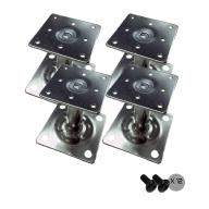 Lot de 4 pieds vérins 25cm pour socle 8063335 & 8063342 - Accessoire réseau professionnel