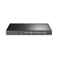TP-LINK - Switch 24 ports 10/100 PoE+ +2ports Giga SFP -TL-SL1226P