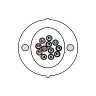 Câble FTTH Riser Colonne montante G.657A2 - Modulo 6 - 12FO/m
