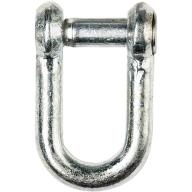 Manille droite avec boulon lisse à vis tête fraisée TED® Ø 10mm