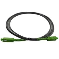 Cordon FO Splx monomode 9/125 G657A2 GRADE B SC APC/SC APC 7m Gris