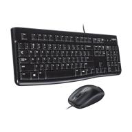 LOGITECH MK120 – Kit clavier AZERTY et souris filaire USB – 920-002539