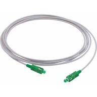 Cordon optique SX SC/APC-SC/APC G.657A2 Ø3,0mm Abo Renf Blanc Lg 10m