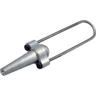 SWC63Y : Pince de hauban 6,3mm