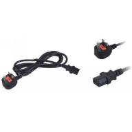 Cordon secteur Anglais 2P+T/C13 - 1, 8m