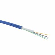 Câble fibre optique 6FO 900µm G.652D Int/Ext LSZH Dca noir/ml - structure serrée