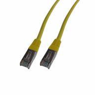 Cordon RJ45 CAT6 FTP AWG26 LSZH jaune Lg 0, 25m