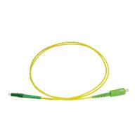 Jarretière optique SX LC/APC-SC/APC G.657A2 Ø2,0mm Jaune Lg 1,0m