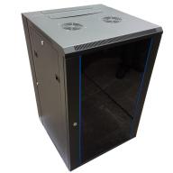 UPTEC - Coffret mural pivotant 19" 18U 600mm - 3 parties - Infrastructure 19 pouces professionnelle